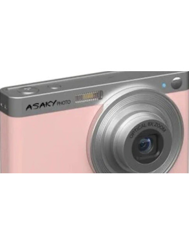 Photo Rocket D-8 Pink - Digital Camera 50MP 2.8 '' IPS TFT 8x optical zoom